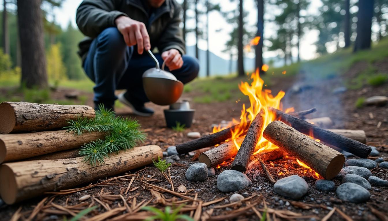 découvrez des techniques simples et sûres pour allumer un feu rapidement, que ce soit en camping ou à la maison, tout en garantissant votre sécurité et celle de votre environnement.