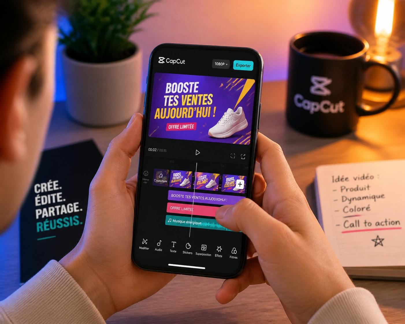 découvrez comment capcut peut transformer vos vidéos marketing en contenus dynamiques et attrayants grâce à ses fonctionnalités innovantes et faciles à utiliser.