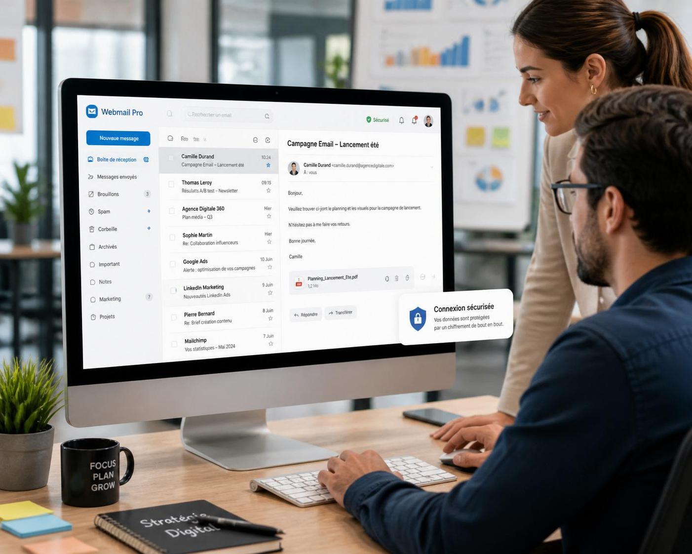 découvrez pourquoi roundcube devient le webmail préféré des professionnels du marketing digital grâce à son interface intuitive, ses fonctionnalités avancées et sa sécurité renforcée.