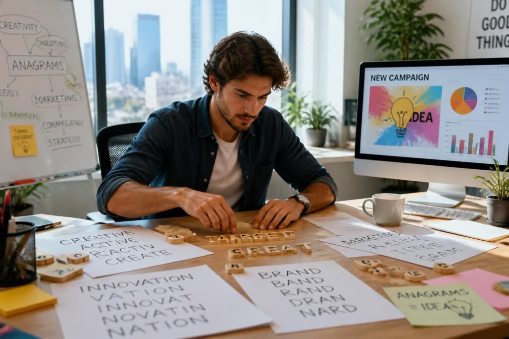 découvrez comment l'anagramme, cette astuce linguistique, peut stimuler votre créativité en marketing et améliorer vos campagnes avec des messages percutants et originaux.