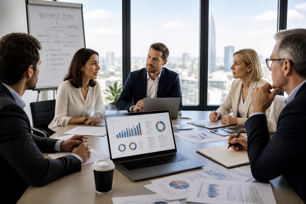découvrez un exemple de business plan complet et les sections clés indispensables pour convaincre investisseurs et partenaires. suivez nos conseils pour structurer et réussir votre projet.