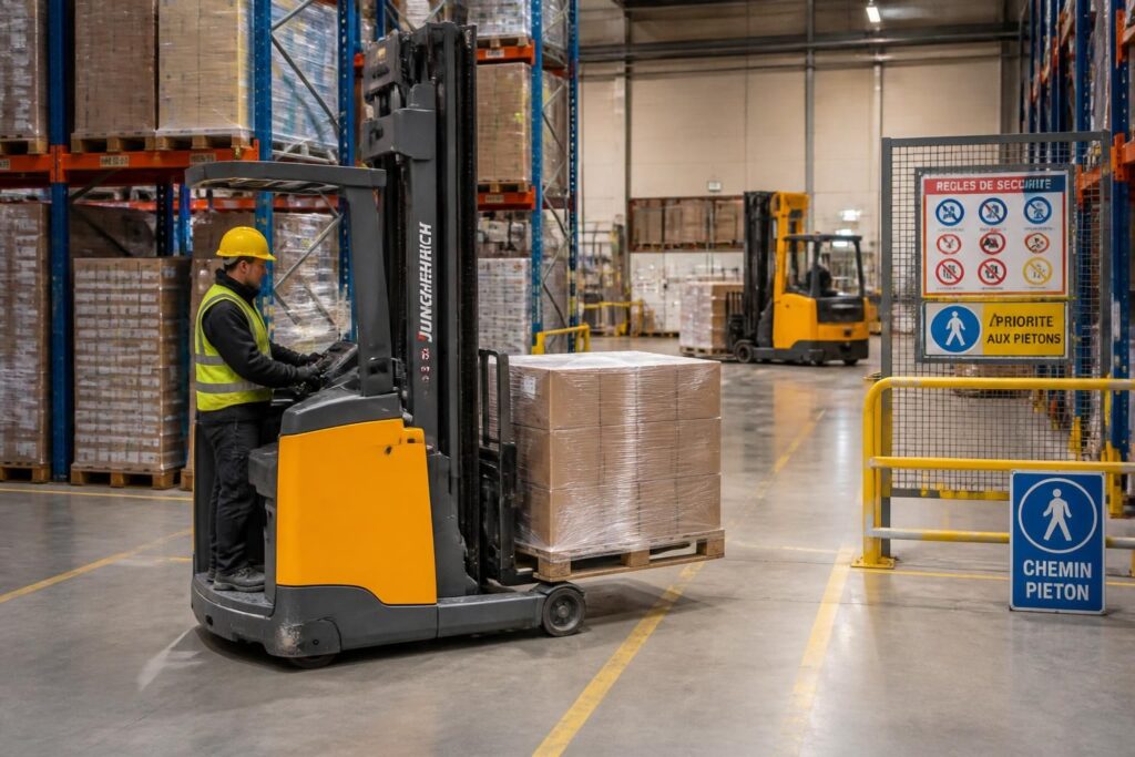 découvrez les compétences essentielles pour piloter en toute sécurité les engins caces r482 b1 et c1, et maîtrisez les bonnes pratiques pour prévenir les risques sur chantier.
