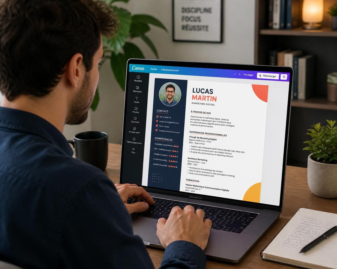 découvrez comment créer un cv impactant avec canva et transformez votre candidature grâce à des designs professionnels et personnalisés.