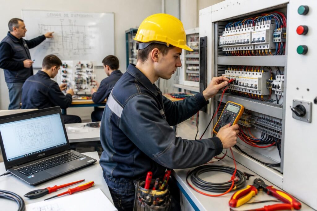 découvrez les compétences clés à acquérir lors d'une formation d'électricien pour garantir un emploi durable et réussir dans ce secteur en pleine croissance.
