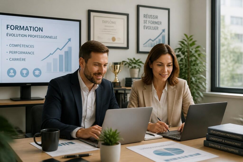 découvrez comment la formation en développement professionnel continu peut transformer la carrière des cadres en améliorant leurs compétences, leur leadership et leurs opportunités d'évolution.