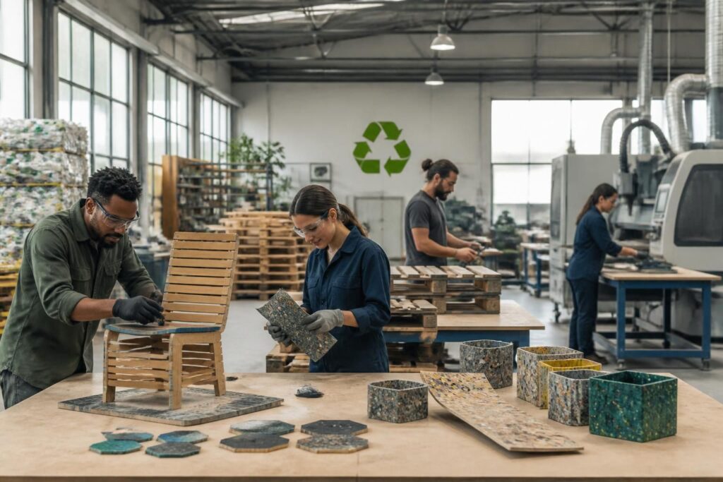 découvrez comment l'upcycling en entreprise permet de transformer les déchets en opportunités rentables, en alliant innovation, économie circulaire et développement durable.