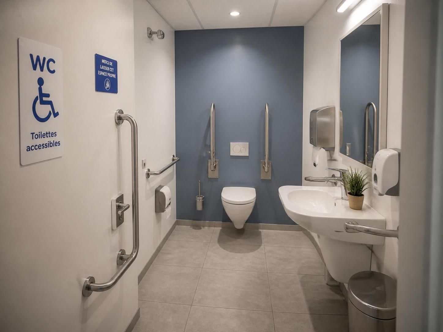découvrez les obligations des employeurs selon le code du travail concernant les sanitaires accessibles aux personnes à mobilité réduite (pmr) et assurez un environnement inclusif et conforme.