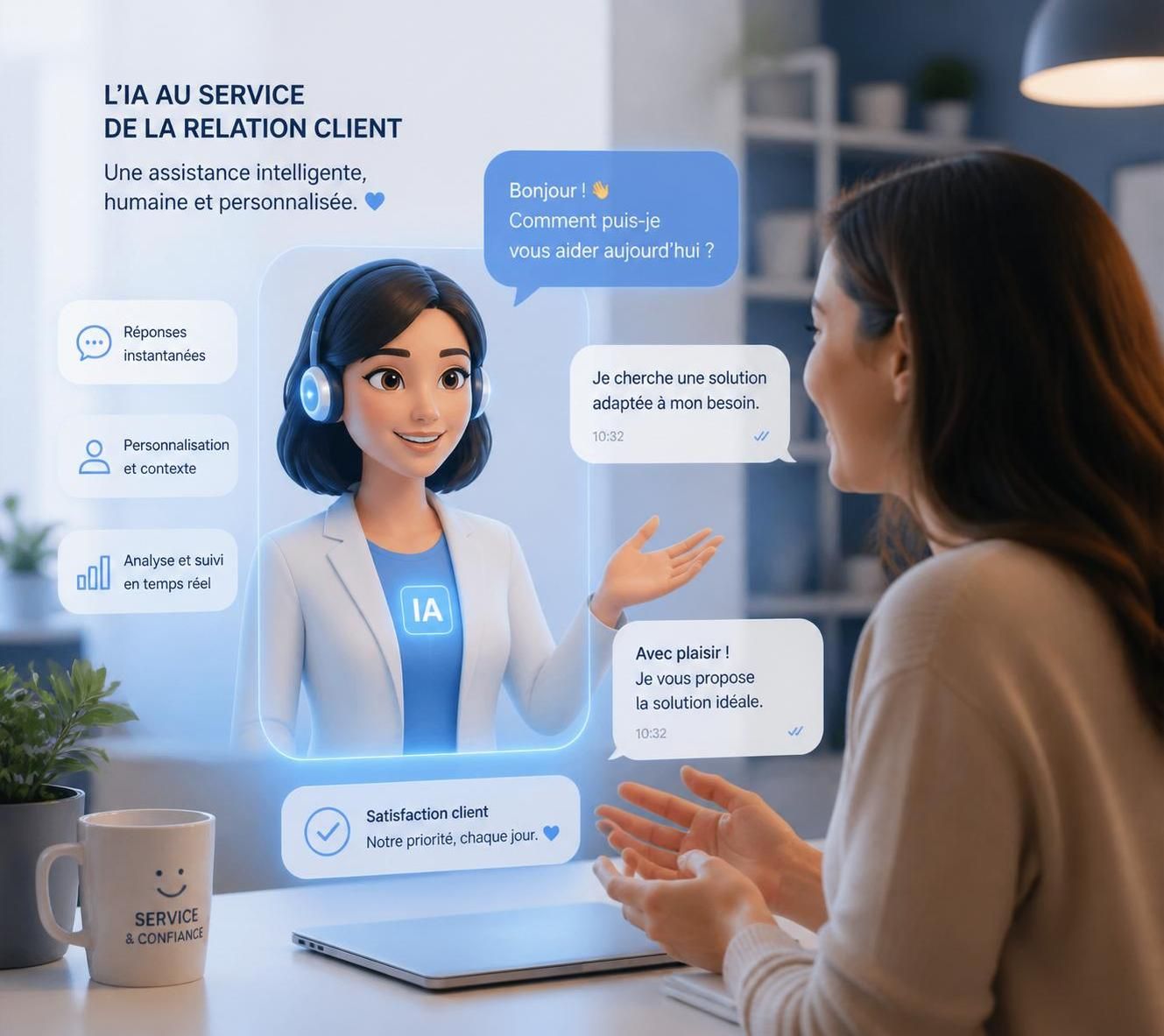 découvrez humanise .ai, l'outil innovant qui transforme la relation client en alliant intelligence artificielle et interaction humaine pour une expérience personnalisée et efficace.