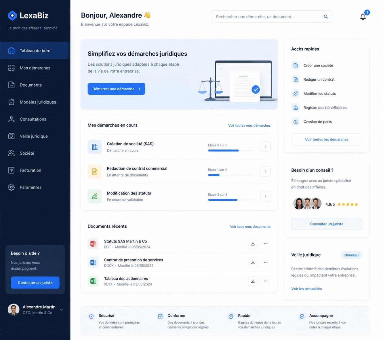 découvrez comment legal place transforme le droit des affaires en ligne grâce à une plateforme innovante, simplifiant les démarches juridiques pour les professionnels et les entrepreneurs.