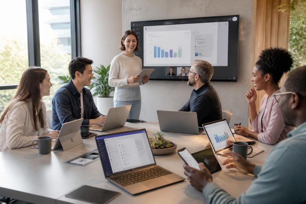 découvrez les dernières nouveautés de microsoft 365 qui révolutionnent la collaboration en entreprise, améliorant la productivité, la communication et le travail en équipe.