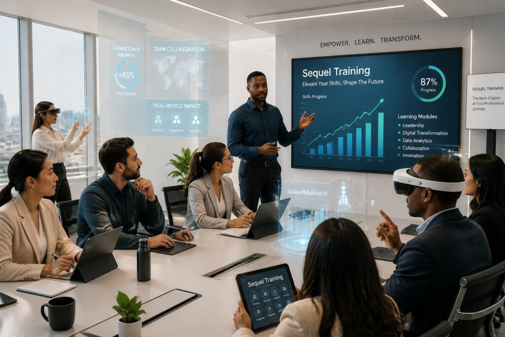 découvrez comment la formation sequel transforme l'apprentissage en entreprise grâce à sa méthode innovante, améliorant l'engagement et les résultats des collaborateurs.