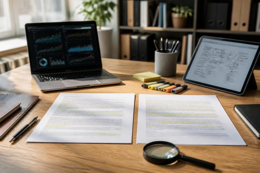 découvrez des méthodes efficaces pour comparer et analyser les différences entre deux textes, afin d'améliorer votre compréhension et votre rédaction.